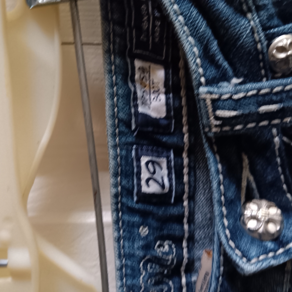 True Religion Blue Boot Cut Jeans